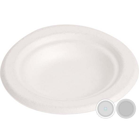 Schale "Bionic" aus Bagasse Schale "Bionic" aus Bagasse